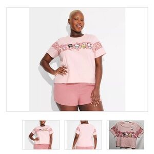 Hello Kitty Pink Graphic T-Shirt